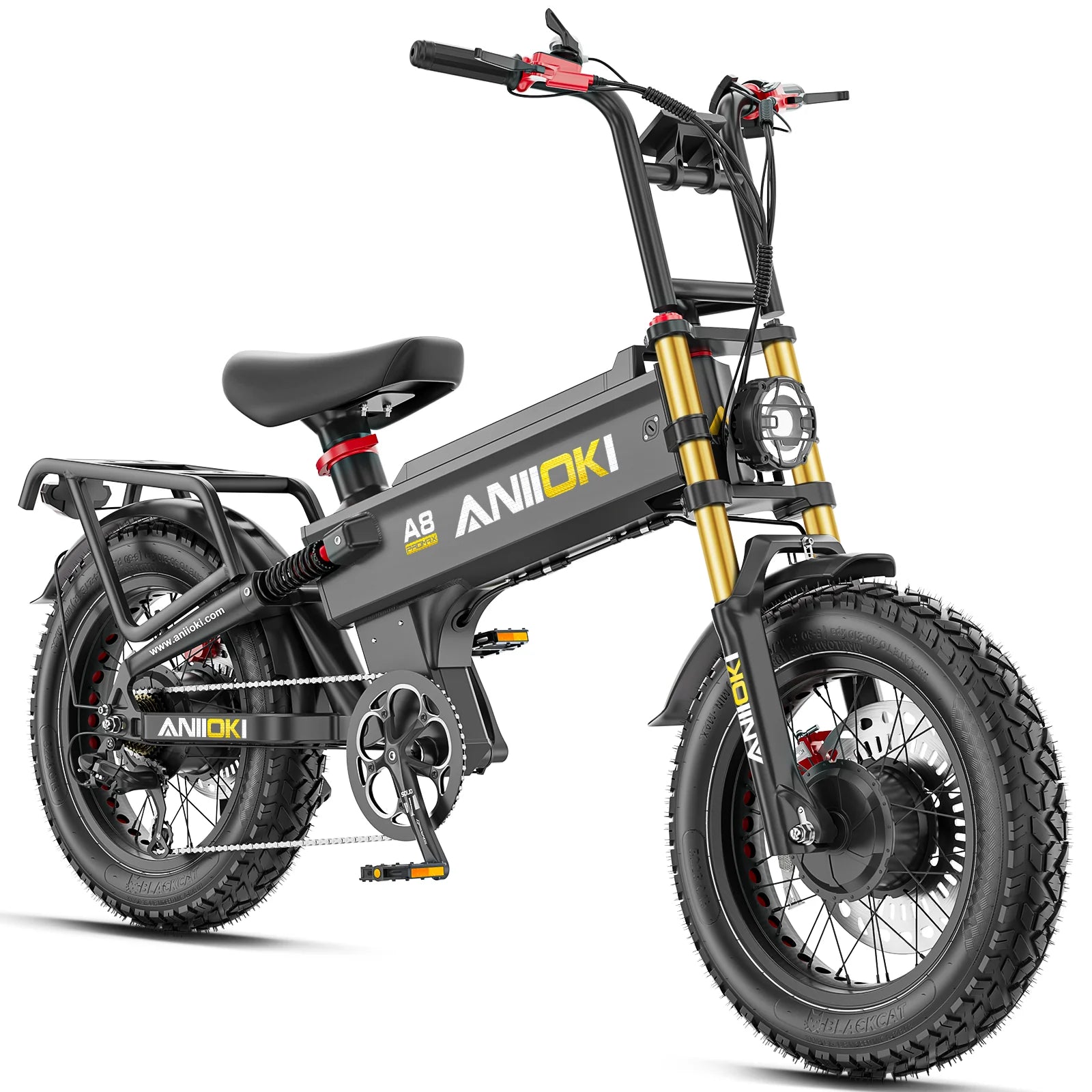 2025 Version A8 Pro Max 52V Dual Motor Ebike