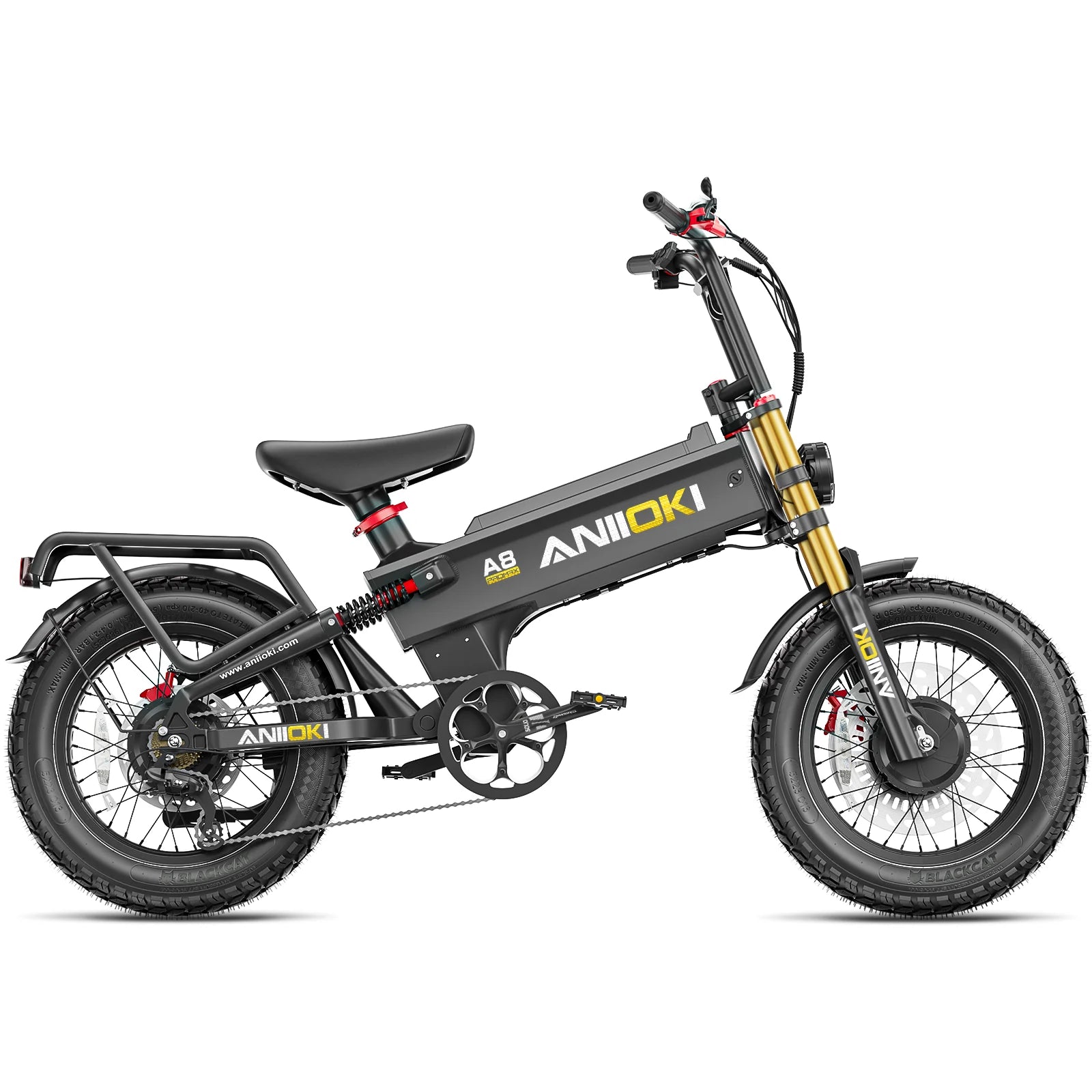 2025 Version A8 Pro Max 52V Dual Motor Ebike
