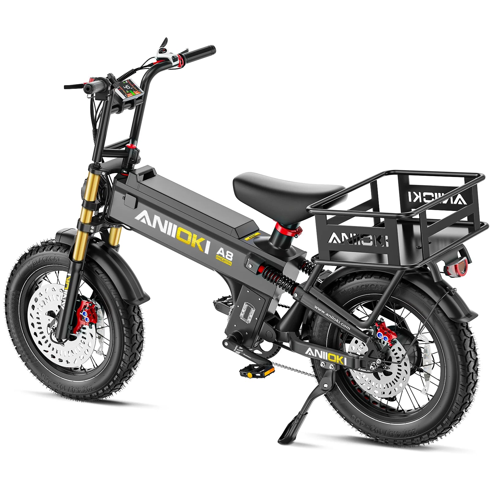 2025 Version A8 Pro Max 52V Dual Motor Ebike