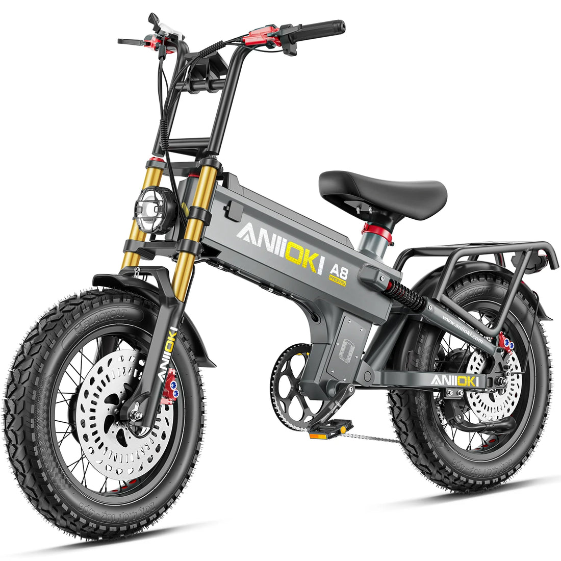 2025 Version A8 Pro Max 52V Dual Motor Ebike