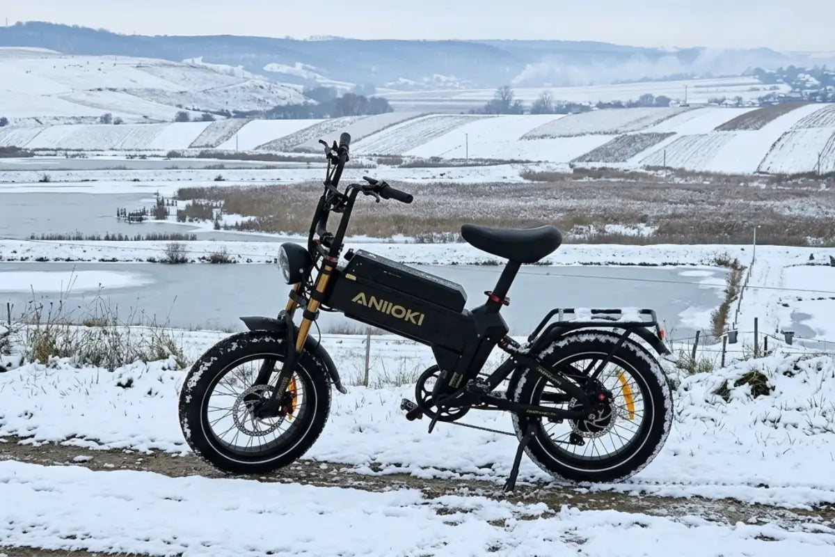 Can You Ride an E-Bike in the Snow? The Risks and Winter Tips