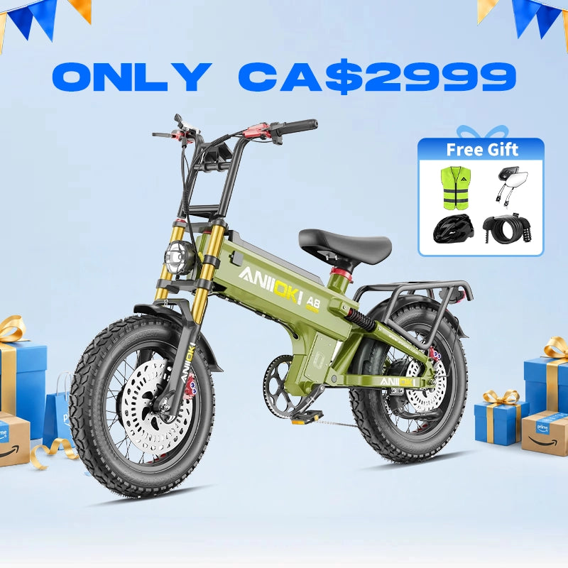 A8 Pro Max 52V Dual Motor Ebike