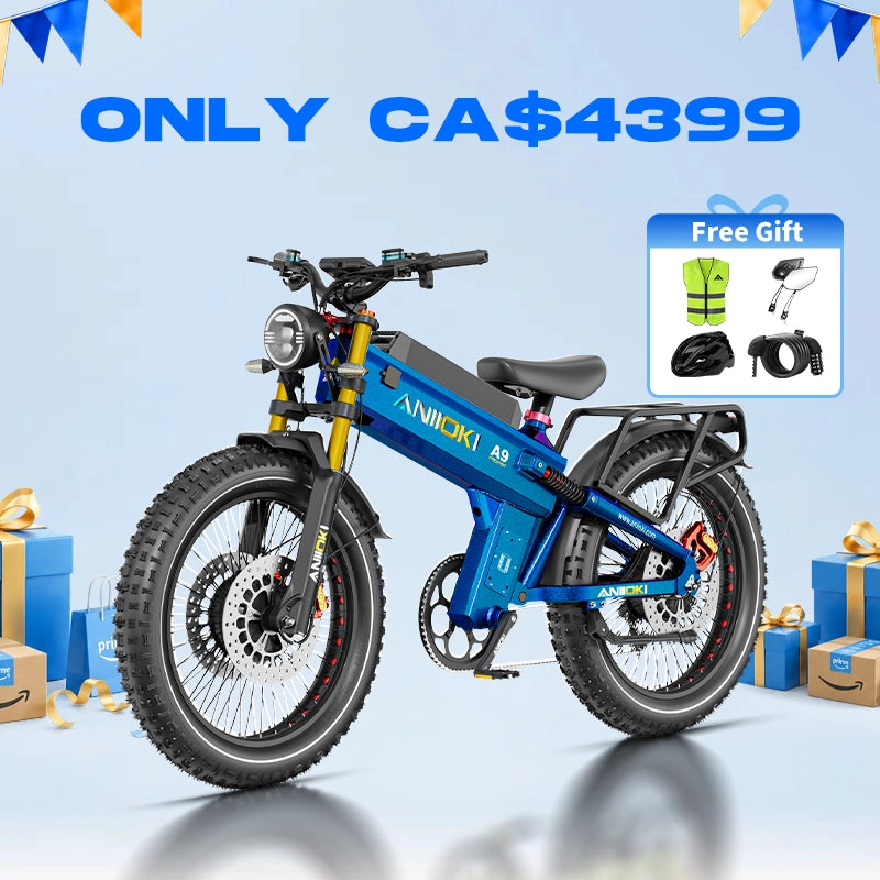A9 Pro Max 60V 80Ah Dual Motor 2.0 eBike