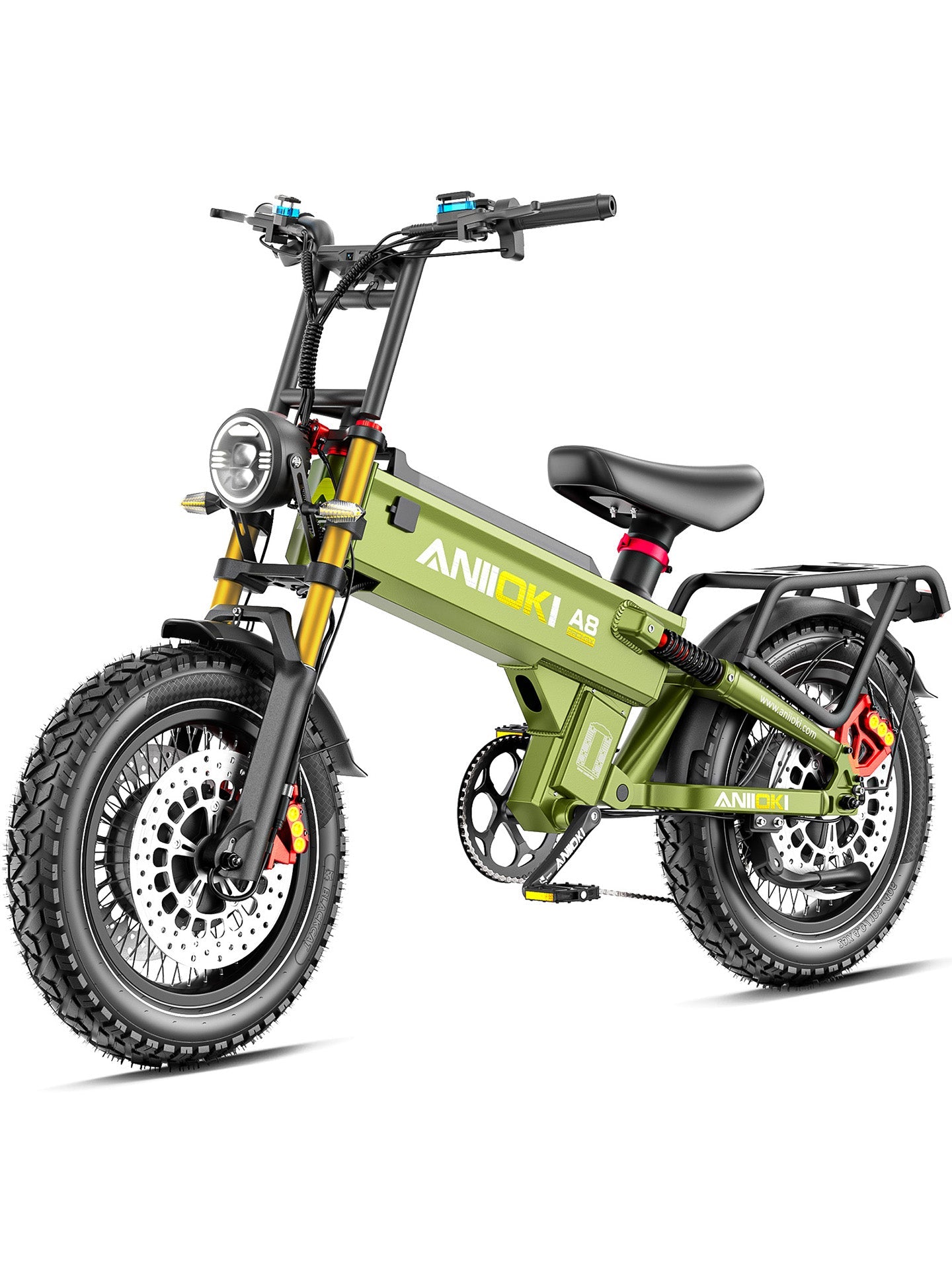 A8 Pro Max 60V Dual Motor Ebike – Aniioki CA