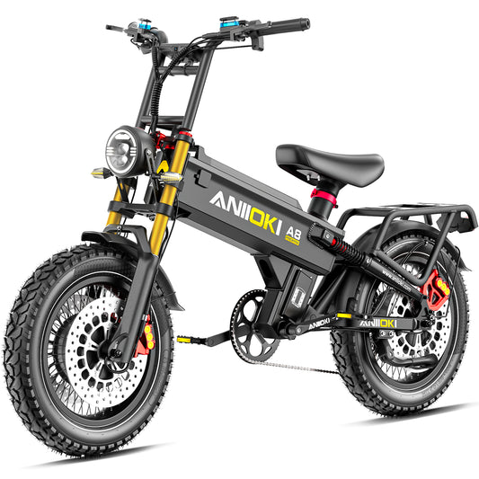 2025 Version A8 Pro Max Dual Motor Ebike