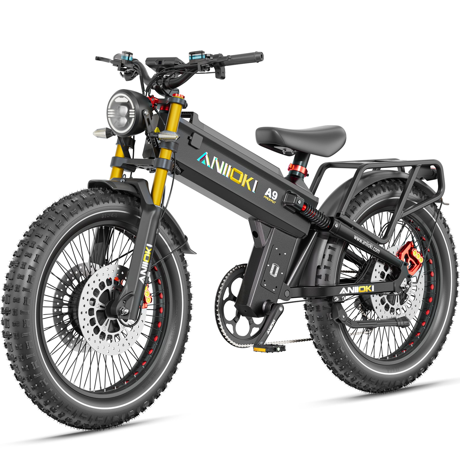 2025 Version A9 Pro Max Dual Motor Ebike